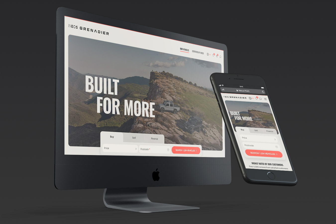 INEOS Grenadier website