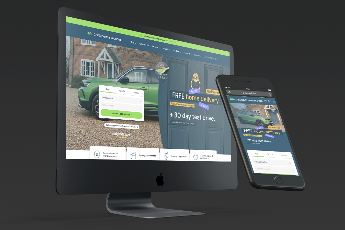 CarSupermarket website