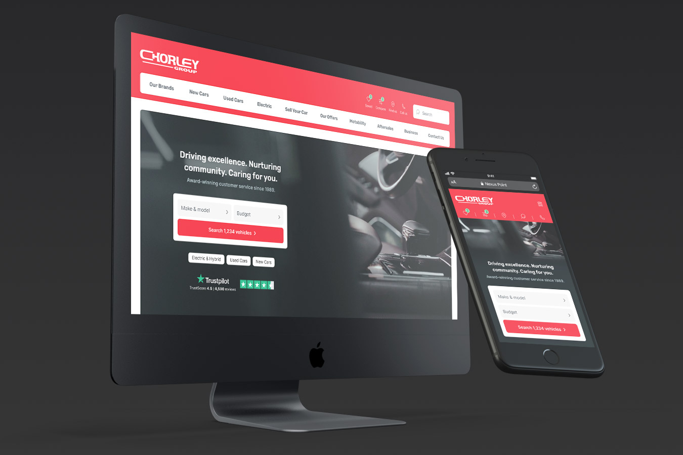 Chorley Group website