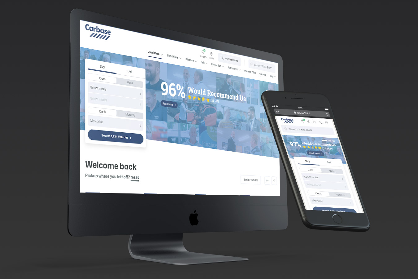 Carbase website