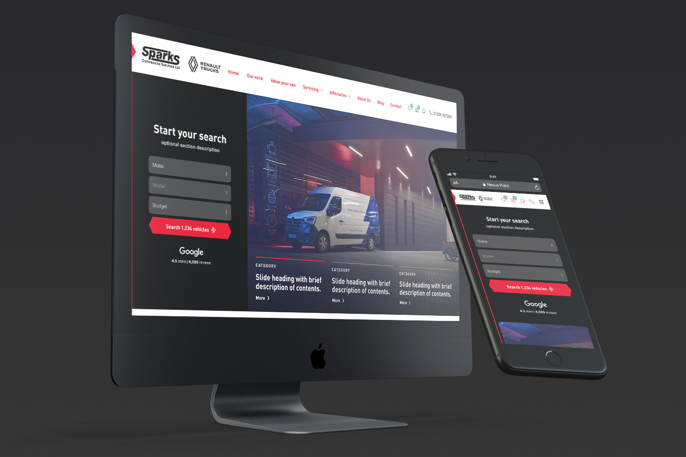 Sparks website